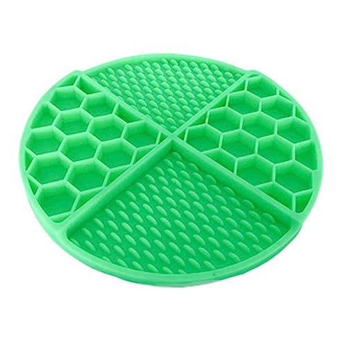 osiuujkw Fressmatte Licky Pad Langsames Fressen Welpenfutterspender Waschbar Starke Saugkraft Stabil Tierbedarf Praktisches Futter Katze, Grün osiuujkw Fressmatte Licky Pad Langsames Fressen Welpenfutterspender Waschbar Starke Saugkraft Stabil Tierbedarf Praktisches Futter Katze, Grün von osiuujkw