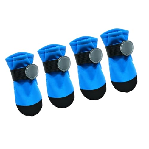 our fave Wasserdichte Hundeschuhe mit reflektierenden Designs, rutschfeste Sohlen, weiche Pfotenschutz, Hundeschuhe für kleine Rassen, 4 Stück our fave Wasserdichte Hundeschuhe mit reflektierenden Designs, rutschfeste Sohlen, weiche Pfotenschutz, Hundeschuhe für kleine Rassen, 4 Stück von our fave