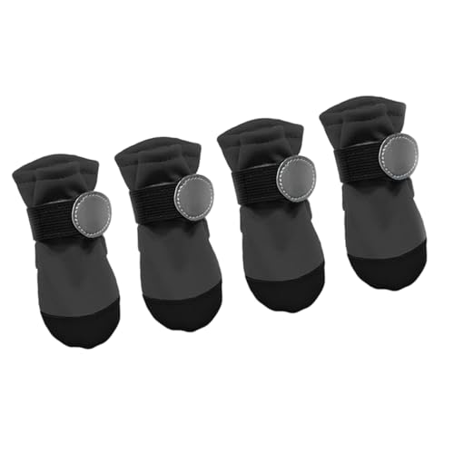our fave Wasserdichte Hundeschuhe mit reflektierenden Designs, rutschfeste Sohlen, weiche Pfotenschutz, Hundeschuhe für kleine Rassen, 4 Stück our fave Wasserdichte Hundeschuhe mit reflektierenden Designs, rutschfeste Sohlen, weiche Pfotenschutz, Hundeschuhe für kleine Rassen, 4 Stück von our fave
