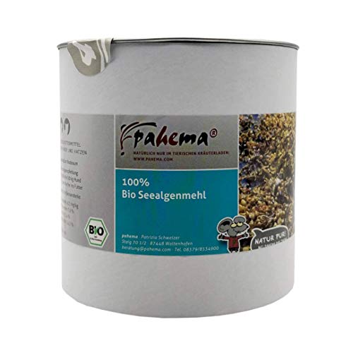 Bio Ascophyllum Nodosum - Bio Seealgenmehl für Hunde - 100% Natur (1000 g) von pahema