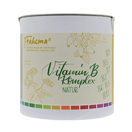 pahema Vitamin B Komplex Natur - für Hunde und Katzen - 100% Natur (125 g) von pahema