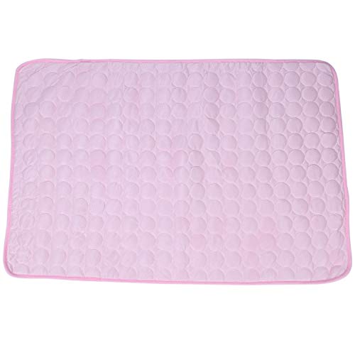 panjin Sommer Kühl Matten Decke EIS Haustier Hunde Bett Matten für Hunde Katzen Sofa Tragbare Tour Camping Yoga Schlafen Haustier Zubehör XL Rosa von panjin