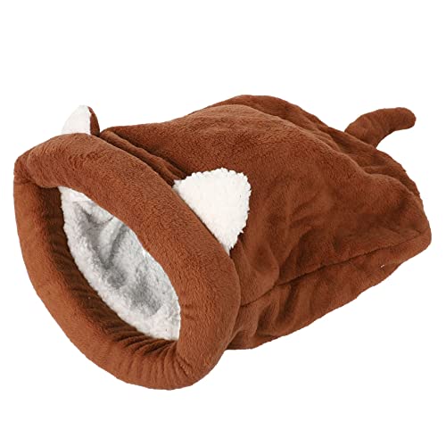 panjin Warmer Korallen Samt Auto Schlafen Sack Welpe Welpe Haustier Katze Bett Zwinger Haus Weiches Warmes Bett Heimtier Bedarf S von panjin