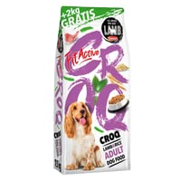 Fit Active CROQ Lamb & Reis – 15kg + 2kg - Hundefutter für ausgewachsene Hunde – Geeignet für alle mittleren bis großen Rassen - Lamm & Reis Geschmack von panzi pet Fit Active Burstin' out