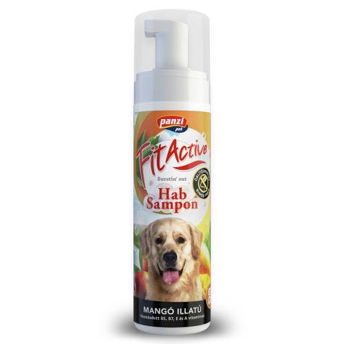 FitActive - Hundeshampoo - Trockenshampoo - Trockenschaum - Mango Duft - 200ml von panzi pet Fit Active Burstin' out