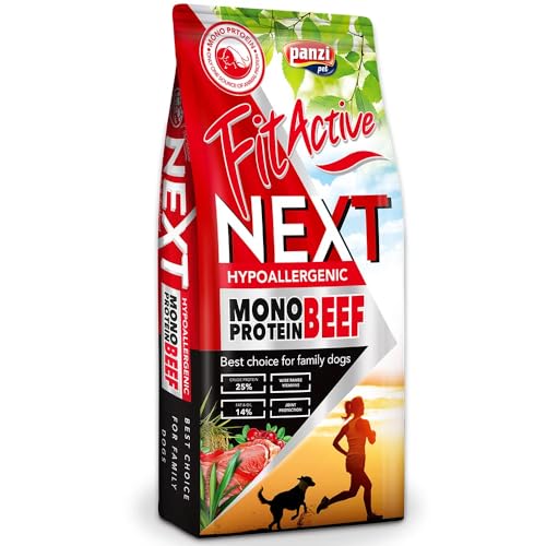 FitActive - Hypoallergenes Hundefutter - Mono-Eiweiß - Adult - (15kg, Rinder) von panzi pet Fit Active Burstin' out