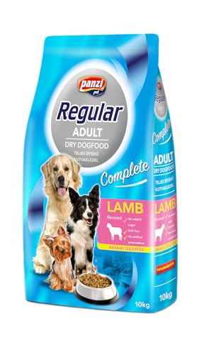 Panzi Regular - Hundefutter für ausgewachsene Hunde - Hundeklumpen mit Lamm/Reis Geschmack - 10kg von panzi pet Fit Active Burstin' out