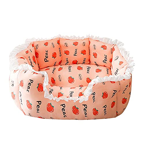 pawstrip Deluxe Haustierbett Hundebett Sofa Katzen Nest Bett Kissen für Kleine Mittlere Hunde Katze Kühlmatte Kätzchen Matratze Höhle Korb Verbesserter Schlaf von pawstrip