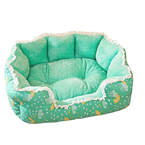 pawstrip Deluxe Haustierbett Hundebett Sofa Katzen Nest Bett Kissen für Kleine Mittlere Hunde Katze Kühlmatte Kätzchen Matratze Höhle Korb Verbesserter Schlaf von pawstrip