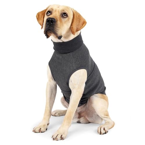 pawstrip Hunde-Angstjacke, lindernd, beruhigend, weich, atmungsaktiv, Haustier-Wickelweste, für große und mittelgroße und kleine Hunde, Kleidung zur Stressreduzierung von pawstrip