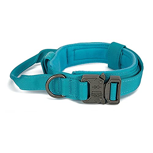 pawstrip Taktisches Hundehalsband Militär Verstellbar Welpenhalsband Nylon Outdoor Training Haustier Halsband für kleine, mittelgroße und große Hunde von pawstrip