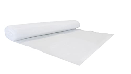 pemmiproducts Schneematte auf Rolle 1,0 x 25 m ca.1 cm dick, 25 m², schwer entflammbar DIN 4102 B1 (EUR 2,58/m²), Kunstschnee, Dekoschnee von pemmiproducts