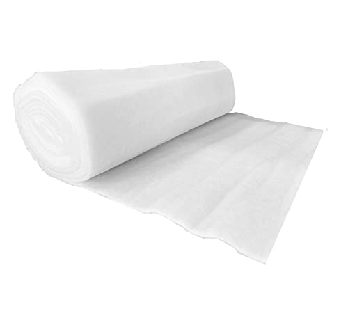 pemmiproducts Schneematte auf Rolle 1,00 x 5,00 m ca.2 cm dick, 5 m², schwer entflammbar DIN 4102 B1 (EUR 5,90/m²), Kunstschnee, Dekoschnee von pemmiproducts