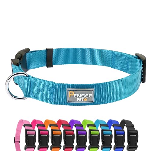 Penseepet Hundehalsband aus Nylon, verstellbar, für kleine und mittelgroße Hunde von penseepet