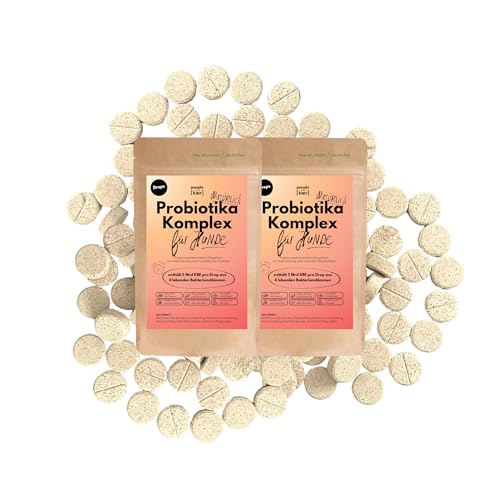 People who Kaer Probiotika Komplex Drops für Hunde, 120 Tabletten - Hund Darmflora aufbauen von people who kaer for dogs + cats