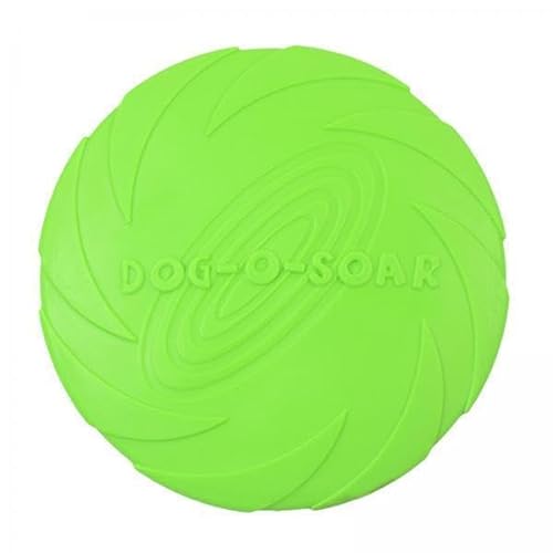 perfk 4X Hund Hunde Weiche Spielzeug Ausbildung Heavy Duty Fliegende Untertasse Haustiere Leichte, 18cm von perfk