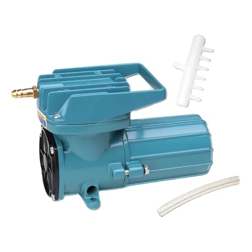 perfk Aquarienluftpumpe, Hochleistungs Modell für Wassersport, 12 V, 18 W, 165x76x99mm von perfk