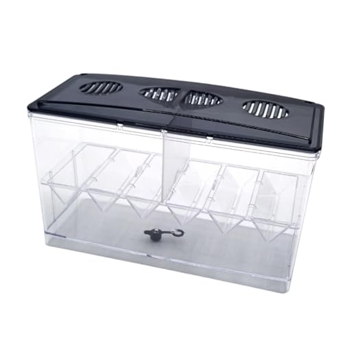 perfk Aquarium-Isolationsbox, Brutkasten, professionell, mit Trennwand, Brutkasten für Guppys, Babyfische, Betta perfk Aquarium-Isolationsbox, Brutkasten, professionell, mit Trennwand, Brutkasten für Guppys, Babyfische, Betta von perfk