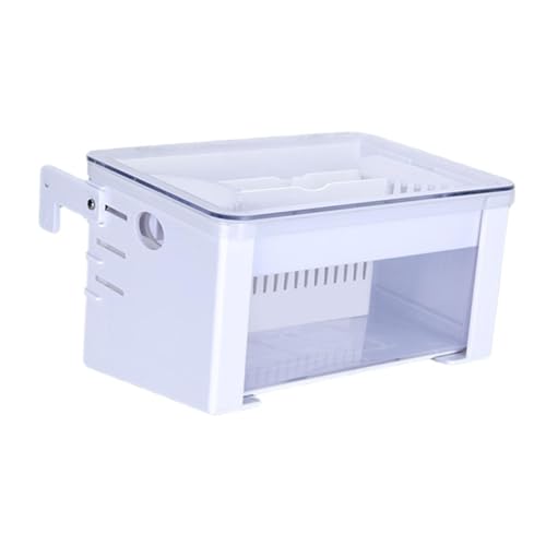 perfk Aquariumbox, Wassertank, einstellbare, leise WasserfallDurchflussbox, Mehrzweck für Aquarien, 17 cm x 12.5 cm x 10 cm von perfk