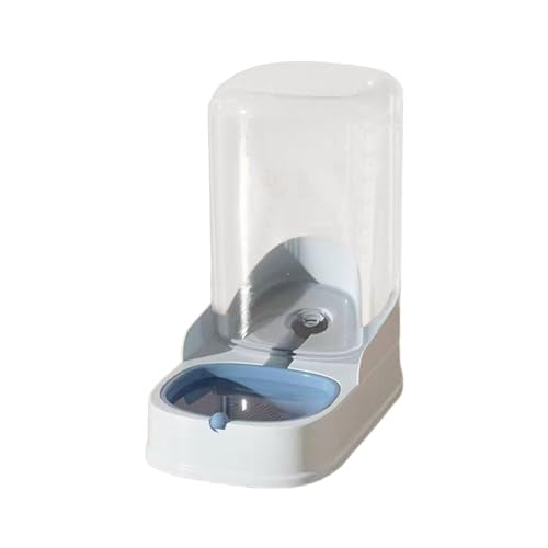 perfk Auton Pet Waterer Wassernapf, Glatte Kanten, Abnehmbarer, Rutschfester Futterspender für Katzen und Hunde, Futterspender für Tiere, Kaninchen und, Blau von perfk