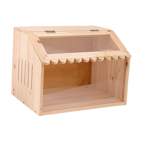 perfk Chick Broodter Box Hühner Coop, Inkubator kleine Tiere Lebensraum Brutbox Coop für Enten Vögel Hamster Küken, 40x30x30cm von perfk