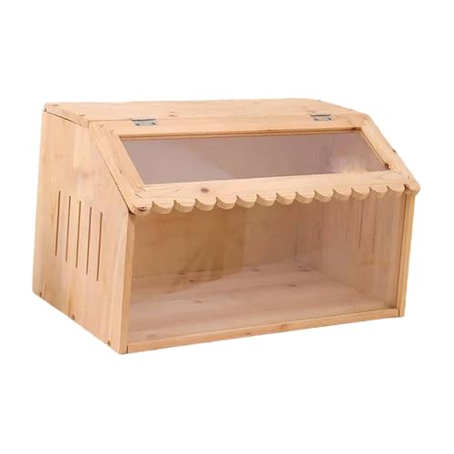 perfk Chick Broodter Box Hühner Coop, Inkubator kleine Tiere Lebensraum Brutbox Coop für Enten Vögel Hamster Küken, 50x30x30cm von perfk