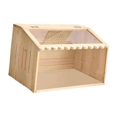 perfk Chick Broodter Box Hühner Coop, Inkubator kleine Tiere Lebensraum Brutbox Coop für Enten Vögel Hamster Küken, 60x30x30cm von perfk