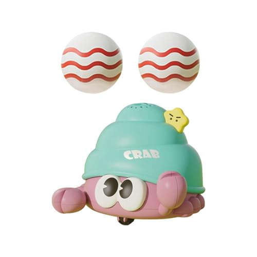 perfk Elektronisches Pusteball-Spielzeug, süßes Tierspielzeug, schönes Montessori-Spielzeug mit USB-Stromversorgung für Kinder, Pink Blau von perfk