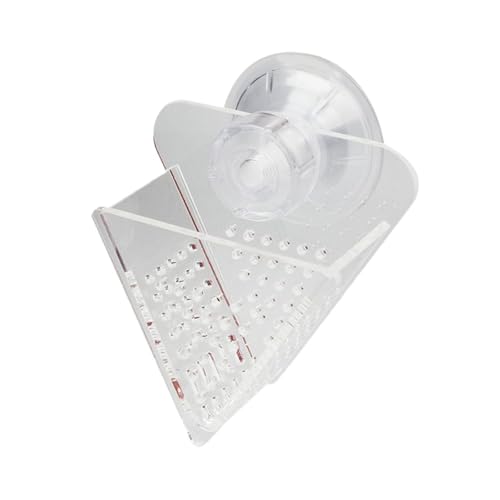 perfk Fischfutternapf, kompakt, Acryl, dreieckig, transparent, leicht, für sinkendes Futter, Tiefkühlkost perfk Fischfutternapf, kompakt, Acryl, dreieckig, transparent, leicht, für sinkendes Futter, Tiefkühlkost von perfk
