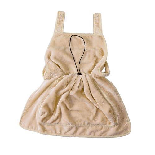 perfk Haustier-Tragetasche, Schürze, Haustier-Katzen-Tragetasche, atmungsaktiver Schlafsack, tragbare kleine Hunde-Katzen-Tragetasche, Beige von perfk