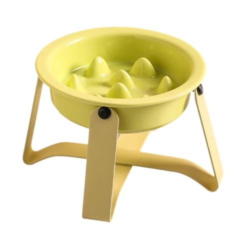 perfk Haustierhund Slow Feeder Bowl einfache Reinigung interaktiver Hund Spielzeug, Lebensmittelbehälter, langsames Füttern für, GrÜn von perfk