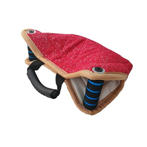 perfk Hundebisskissen interaktiver Spielzeugübungen Bite Training Bite Sleeve Hund Biting Pad für Huskies Hounds Große Labradors Kauen von perfk