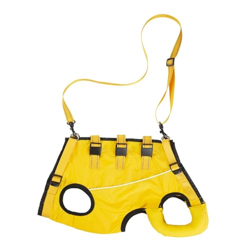 perfk Hundeunterstützung Kabelbaum Weste Kabelbaum Verstellbarer Riemen tragbarer Ganzbody Hund Lifter Hundegurt Träger für Senior Dog Go Out Walk, Xs von perfk