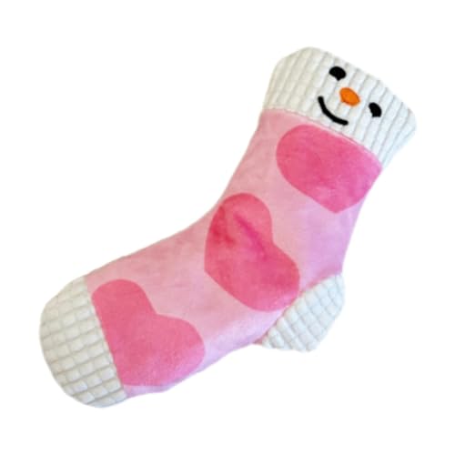 perfk Hundewelpen-Plüschtier, Quietschspielzeug, Versteckspiel, interaktives Kauspielzeug, lustige, weiche Socken zum Anfüllen, Haustiere unterhaltsam, Rosa perfk Hundewelpen-Plüschtier, Quietschspielzeug, Versteckspiel, interaktives Kauspielzeug, lustige, weiche Socken zum Anfüllen, Haustiere unterhaltsam, Rosa von perfk