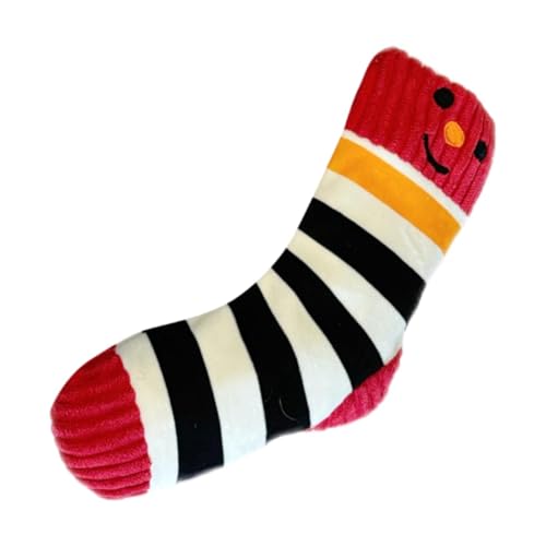 perfk Hundewelpen-Plüschtier, Quietschspielzeug, Versteckspiel, interaktives Kauspielzeug, lustige, weiche Socken zum Anfüllen, Haustiere unterhaltsam, Rot perfk Hundewelpen-Plüschtier, Quietschspielzeug, Versteckspiel, interaktives Kauspielzeug, lustige, weiche Socken zum Anfüllen, Haustiere unterhaltsam, Rot von perfk