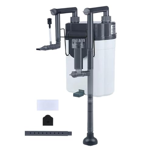 perfk Innenfilter für Aquarien, Zubehör für Betta-Aquarien, leise Filterung, leistungsstarke Pumpe, Tauchfilter für Wassertiere, 14cmx9cmx20cm von perfk