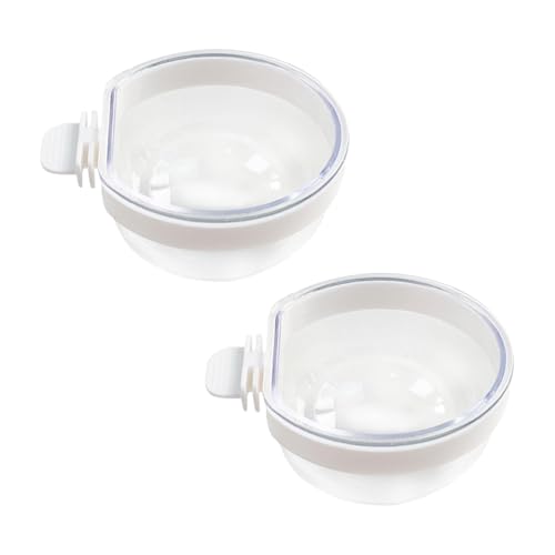 perfk Papageien -Feeder -Vogelfutterhäuschen Futtersuche Acryl Clear Cup Tasse Wasserspender Hangsfütterungsschale für Kanarische Bluebird -Wellensittiche, S perfk Papageien -Feeder -Vogelfutterhäuschen Futtersuche Acryl Clear Cup Tasse Wasserspender Hangsfütterungsschale für Kanarische Bluebird -Wellensittiche, S von perfk