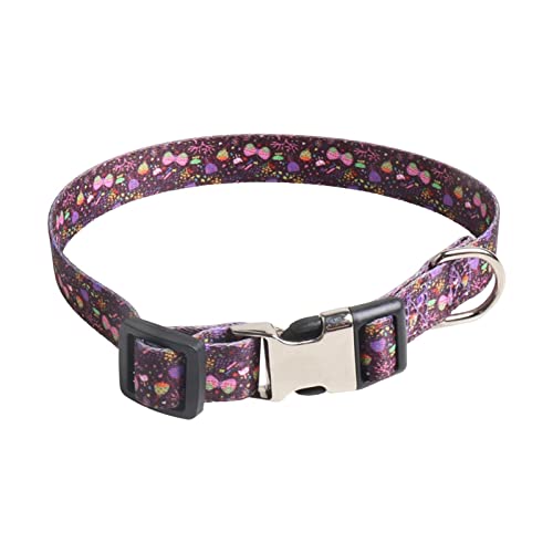 perfk Pet Cat Strapazierfähiges Verstellbares Hundehalsband für Kleine Mittelgroße Hunde, Blume, 2x45CM perfk Pet Cat Strapazierfähiges Verstellbares Hundehalsband für Kleine Mittelgroße Hunde, Blume, 2x45CM von perfk