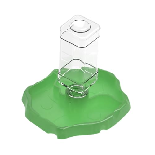 perfk Reptilien-Wasserschale, Reptilien-Trinkwasser, Fütterungszubehör, Futterschale für Haustiere, automatische Hydrator für Haustiere, GrÜn perfk Reptilien-Wasserschale, Reptilien-Trinkwasser, Fütterungszubehör, Futterschale für Haustiere, automatische Hydrator für Haustiere, GrÜn von perfk