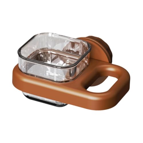 perfk SALAKEET -Lebensmittelschale Feeder Schüssel Stall Wasserversorgungen tragbarer Vogel Fütterungsschüssel Tasse Vogelwasserer für Papageien Yard Balkon, Braun perfk SALAKEET -Lebensmittelschale Feeder Schüssel Stall Wasserversorgungen tragbarer Vogel Fütterungsschüssel Tasse Vogelwasserer für Papageien Yard Balkon, Braun von perfk
