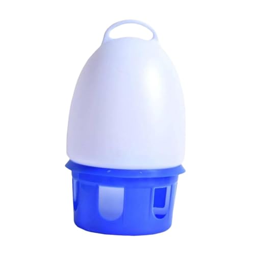 perfk Taube Trinker Vogel Wassertrinker Eimer Käfigzubehör Taubenwasserspender für Taube Peacock Pet Supplies Farm Chick, 12l Großer Griff von perfk