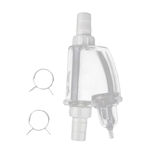 perfk Transparenter CO2-Diffusor für Fische, Aquarium-Zubehör, einfach zu verwendender externer CO2-Refiner für bepflanzte Aquarien, 16 Mm von perfk