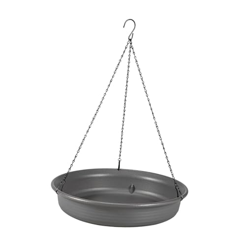 perfk Vogelfutterhahn Hängende Vogelbad leicht zu reinigen für Garten für Outdoor Vogelwasserschale für Garten außerhalb von Baum Terrasse Dekor perfk Vogelfutterhahn Hängende Vogelbad leicht zu reinigen für Garten für Outdoor Vogelwasserschale für Garten außerhalb von Baum Terrasse Dekor von perfk