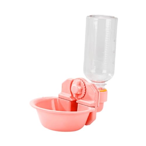 perfk Wasserflasche für Haustiere, Trinkbrunnen, Futternapf für Hunde und Katzen mit Wasserspender, Haustierbedarf, automatischer Spender, Wasserspender, 500 Ml von perfk