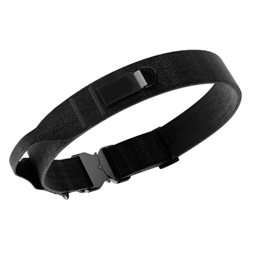 perfk für Hunde, Trainingshalsband für Hunde, einfach zu verwenden, Schnellverschluss, weiches, reflektierendes Hundehalsband, Robustes, Schwarz, l von perfk