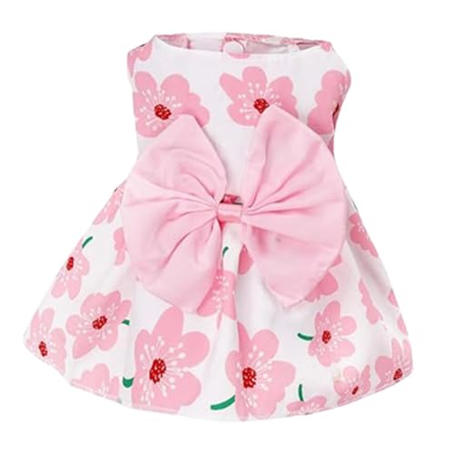 perfk mit Schleife, Katzenprinzessinnenkleider, atmungsaktiv, süße Hundekleidung, niedliche Welpen-Outfits für Haustierpartys, Halloween, Outdoor, L perfk mit Schleife, Katzenprinzessinnenkleider, atmungsaktiv, süße Hundekleidung, niedliche Welpen-Outfits für Haustierpartys, Halloween, Outdoor, L von perfk