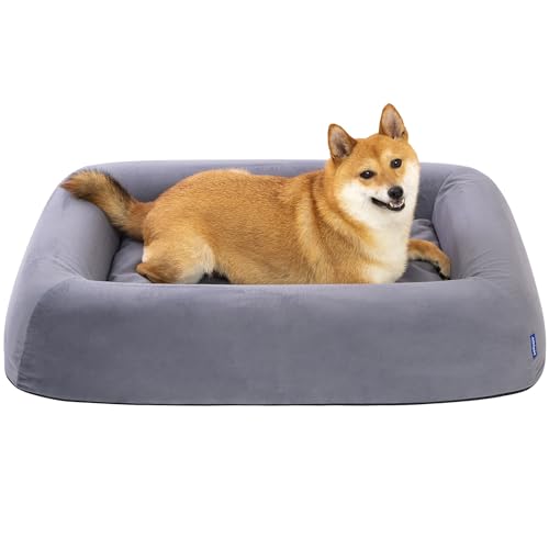 pettycare Hundesofa, Bett, Grau, L von pettycare