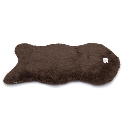 pfoten&nasen® Wasserdichtes Hundebett Orthopädisch [Braun, 110x70cm], Hundematte Waschbar, Orthopädisches Hundebett Für Mittelgroße Hunde, Hundematratze, Hundekissen Waschbar, Hundeteppich. von pfoten&nasen