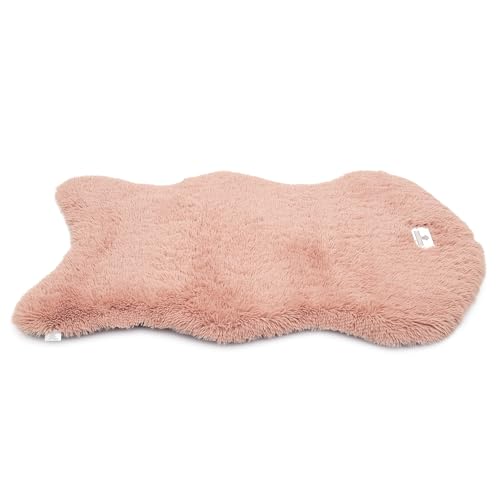 pfoten&nasen® Orthopädisches Hundebett, Hundekissen Waschbar, Hundematte Wasserdicht, Hundebett Orthopädisch Für Große, Mittelgroße und Kleine Hunde, Orthopädisches Hundekissen. (Rose, 152x88cm) von pfoten&nasen