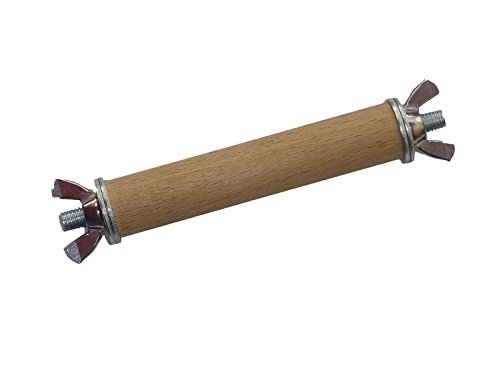 pipano Sitzstange 40-49,5 cm lang, Durchmesser 20 mm, Holz Buche, Vogelstange Nymphensittich, S20 (49,5 cm lang) von pipano